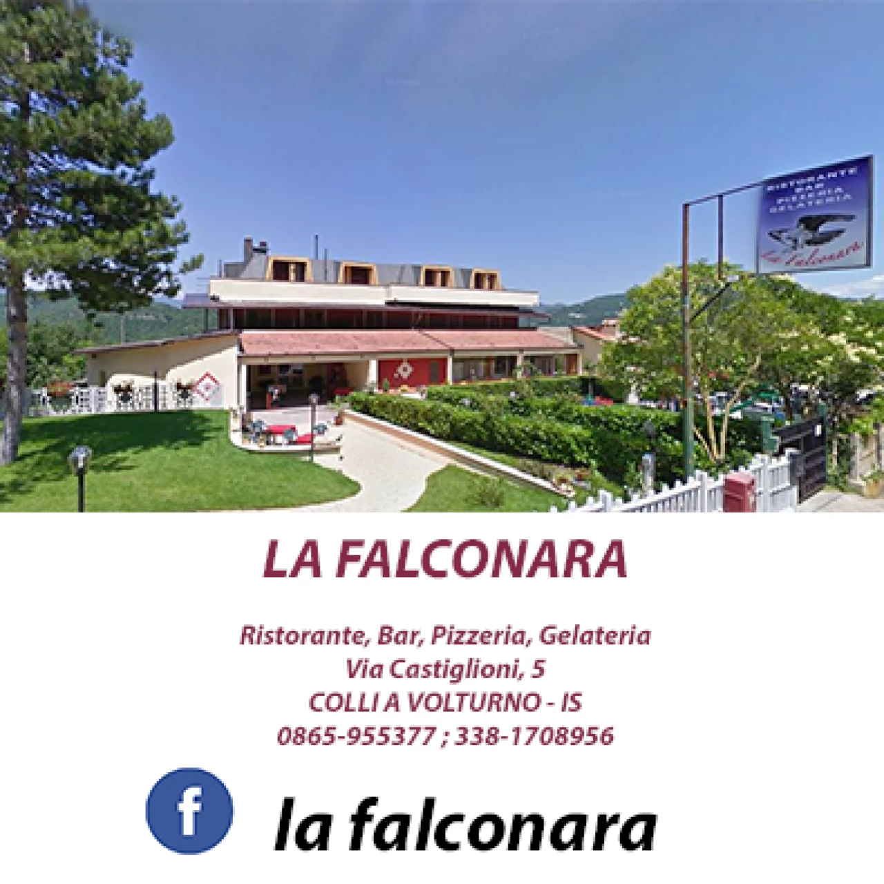 Banner La Falconara 306 per 306 pixel